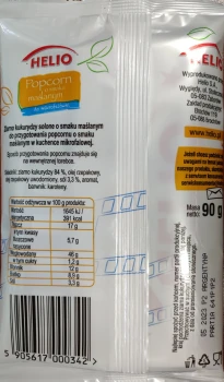 Helio POPCORN DO MIKROF. MAŚLANY 90g   [18]