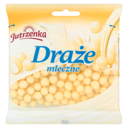 JUTRZENKA DRAŻE MLECZNE 80g         [24]