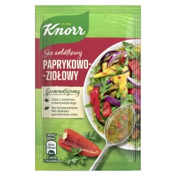 Knorr Sos sałatkowy PAPRYKOWO-ZIOŁOWY    [40]