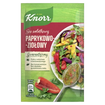 Knorr Sos sałatkowy PAPRYKOWO-ZIOŁOWY    [40]