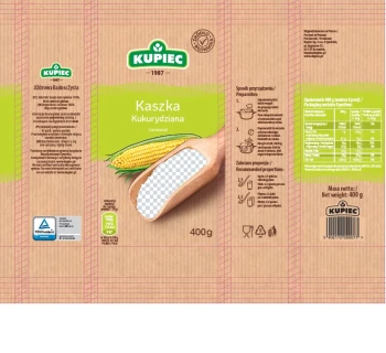 Kupiec KASZKA KUKURYDZIANA 400g   [8]