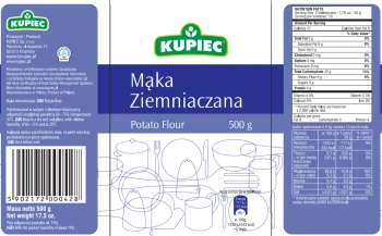 Kupiec MĄKA ZIEMNIACZANA 500g [12]