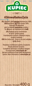 Kupiec PŁATKI 400g OWSIANE BŁYSK.   [6]