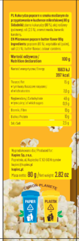 Kupiec POPCORN 80g MAŚLANY DO MIKROF.  [25]