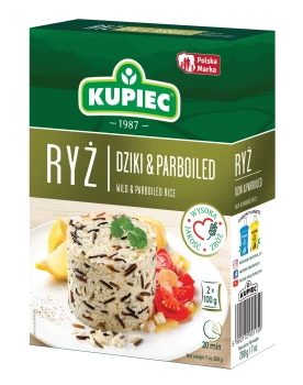 Kupiec RYŻ DZIKI PARBOILED 2*100   [6]