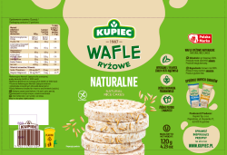 Kupiec WAFLE RYŻOWE 120g NATURA [14]