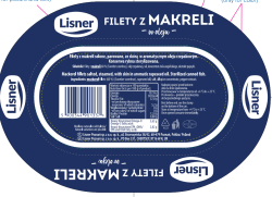 Lisner pusz.170g Fil.MAKRELA W OLEJU [12]
