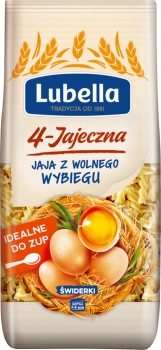 Lubella MAKARON 250g 4-JAJ MAK.ŚWID.WOL.WYB [18]