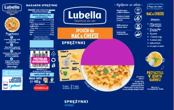 Lubella MAKARON 400g SPRĘŻYNKA  [18]