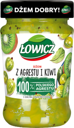 Łowicz Dżem 280g AGREST/KIWI   [8]