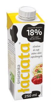 Mlekpol ŁACI.ŚMIETANKA 18% 250ML   [18]