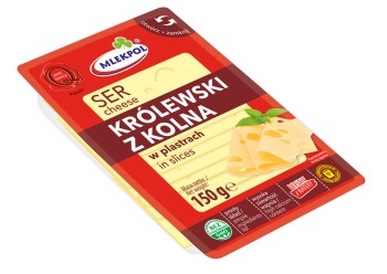 Mlekpol SER 150g PLASTRY KRÓLEWSKI [12]