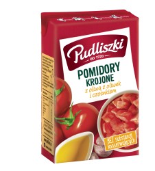 Pudliszki POMIDORY 390g KROJ.OL.OLIWA CZOSNEK [16]