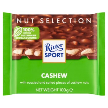 RITTER SPORT CZEK.100g ML. Z ORZECH. NERKOWCA  [12]