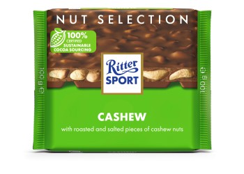 RITTER SPORT CZEK.100g ML. Z ORZECH. NERKOWCA  [12]