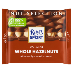 RITTER SPORT CZEK.100g ML.Z CAŁYMI ORZECH.  [10] 25%