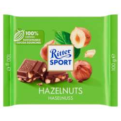 RITTER SPORT CZEK.100g ML.Z CIĘ.ORZECH.LAS. [12]