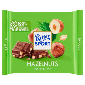 RITTER SPORT CZEK.100g ML.Z CIĘ.ORZECH.LAS. [12]