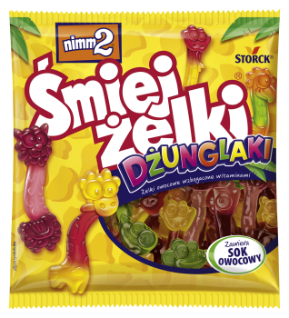 Storck.Nimm2 Śmiejżelki 90g DŻUNGLAKI [24]