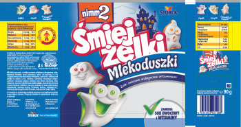 Storck.Nimm2 Śmiejżelki 90g Mlekoduszki  [24]