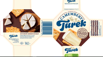 Turek CAMEMBERT 120g WYRAZISTY  [10]  N