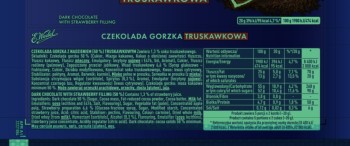 WEDEL CZEK.100g GORZKA Z TRUSKAWKĄ (20)