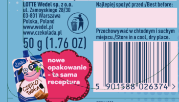 WEDEL CZEKOTUBKA 50g KAKAOWA  [20]