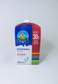 Łowicz.śmietanka 0,25L ŁOWICKA UHT 30%  [12]