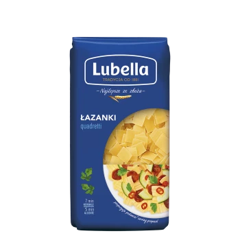 Lubella MAKARON 400g ŁAZANKI  [12]
