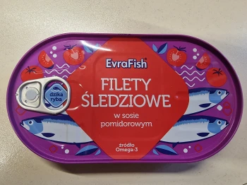 EVRA FIL.ŚLEDŹ 170g W POMID. [16]