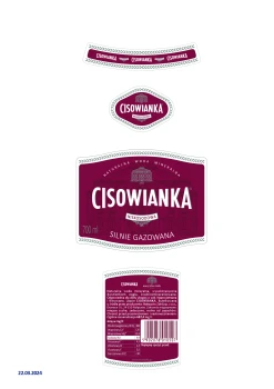CISOWIANKA WODA SZKŁO 0,7L SILNY GAZ [12]