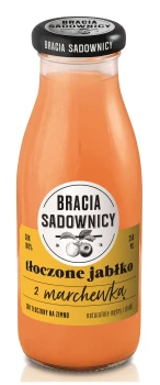 BRACIA SADOWNICY 250ml tłoczone jabłko z marchewką [8]