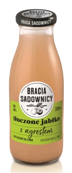 BRACIA SADOWNICY 250ml tłoczone jabłko z agrestem (8)