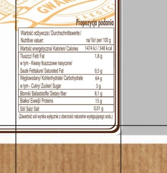 CZANIECKI 250g MUSZLA Z BŁONNIKIEM [12]