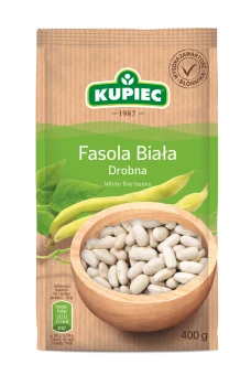 Kupiec FASOLA 400g BIAŁA  drobna    [8]