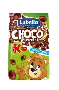 Lubella PŁATKI 250g CHOCO MUSZELKI [12]