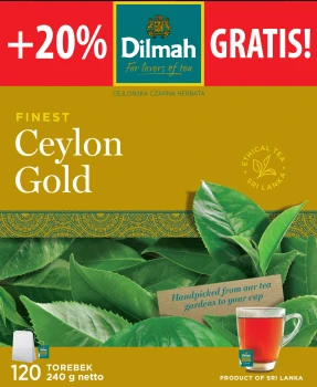 H.DILMAH Ex.100tb+20tb CEYLON GOLD