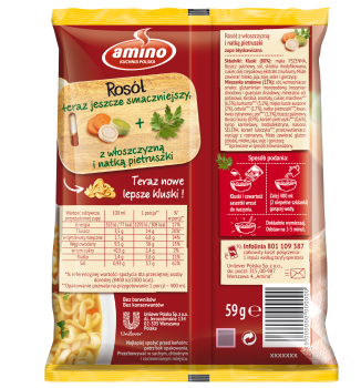 Amino ROSÓŁ Z WŁOSZCZ. I NATKĄ PIETR. 59g [22]