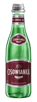 CISOWIANKA WODA SZKŁO 0,3L SILNY GAZ  [24]