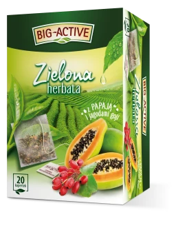 H.BIG Ex.20tb ZIELONA Z PAPAJĄ I JAGODAMI GOJI [10/12]