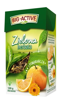 H.BIG LIŚĆ ZIELONA 100g Z POMARAŃ. [12]