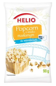 Helio POPCORN DO MIKROF. MAŚLANY 90g   [18]