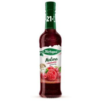 Herbapol SYROP 420ml MALINA Z ŻURAWINĄ [8]
