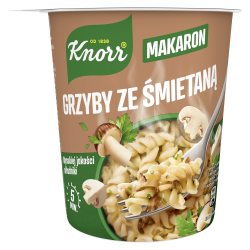 Knorr K DANIE MAKARON 59g GRZYBY/ŚMIETANA  [8]