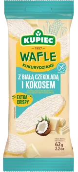 Kupiec WAFLE KUKURYDZIANE 64g B.CZEKOLADA/WIÓRKI KOKOS. [14]