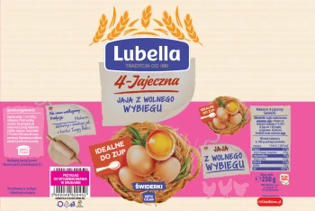 Lubella MAKARON 250g 4-JAJ MAK.ŚWID.WOL.WYB [18]