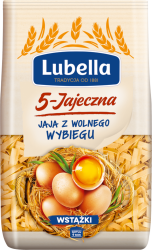 Lubella MAKARON 400g 5-jajeczna WSTĄŻKI [12]