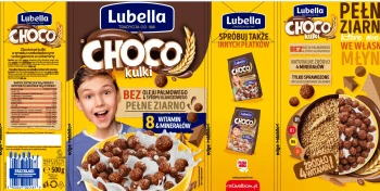 Lubella PŁATKI 500g CHOCO KULKI  [9]