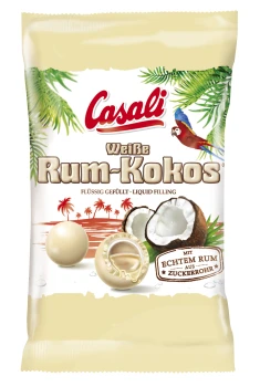 MANNER CASALI DRAŻE 100g RUM-KOKOS BIAŁE  [18]