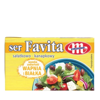 Mlekov.SER FAVITA 270g [6] półtłusty ŻÓŁTY 12%